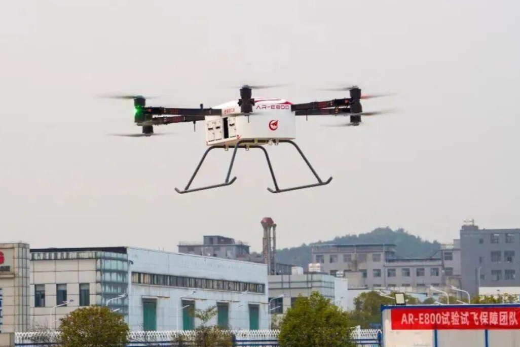 China 800kg-class heavy-lift eVTOL AR-E800 completes maiden flight