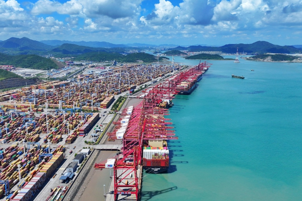 China’s Ningbo-Zhoushan Port ranks No.1 in world in cargo volume for 17th consecutive year