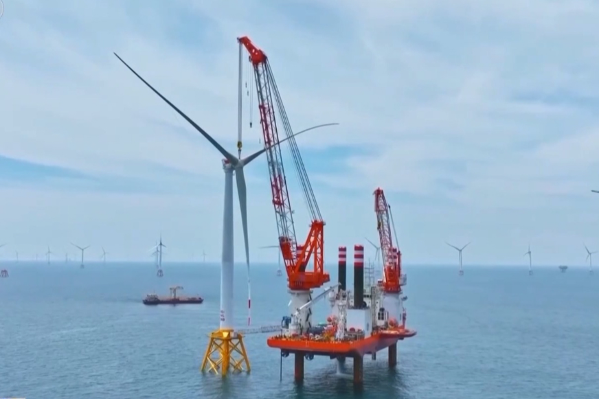 China’s farthest offshore wind power project achieves full-capacity grid connection: media report